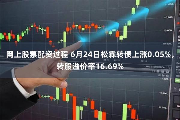 网上股票配资过程 6月24日松霖转债上涨0.05%，转股溢价率16.69%