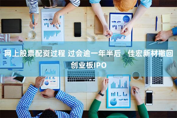 网上股票配资过程 过会逾一年半后   佳宏新材撤回创业板IPO